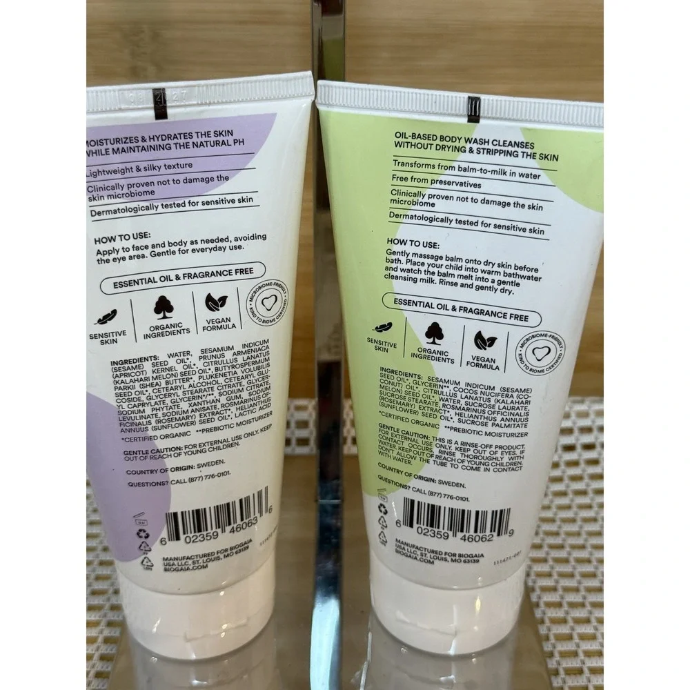 BioGaia Skincare bath barrier prebiotics