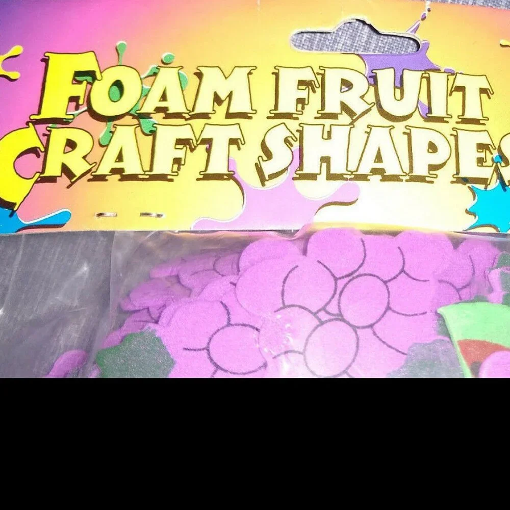 N/A foam fruit