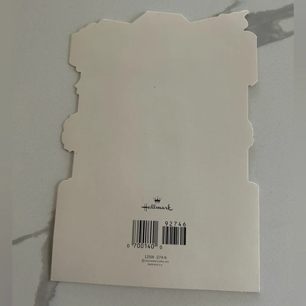 Hallmark vintage embossed