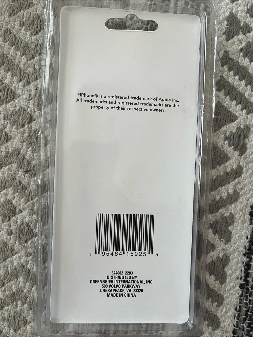 Apple burgundy phone