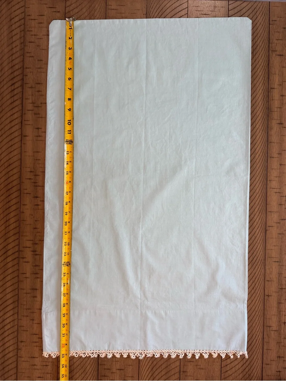 Vintage Light blue Dan River Pillowcases set of 2