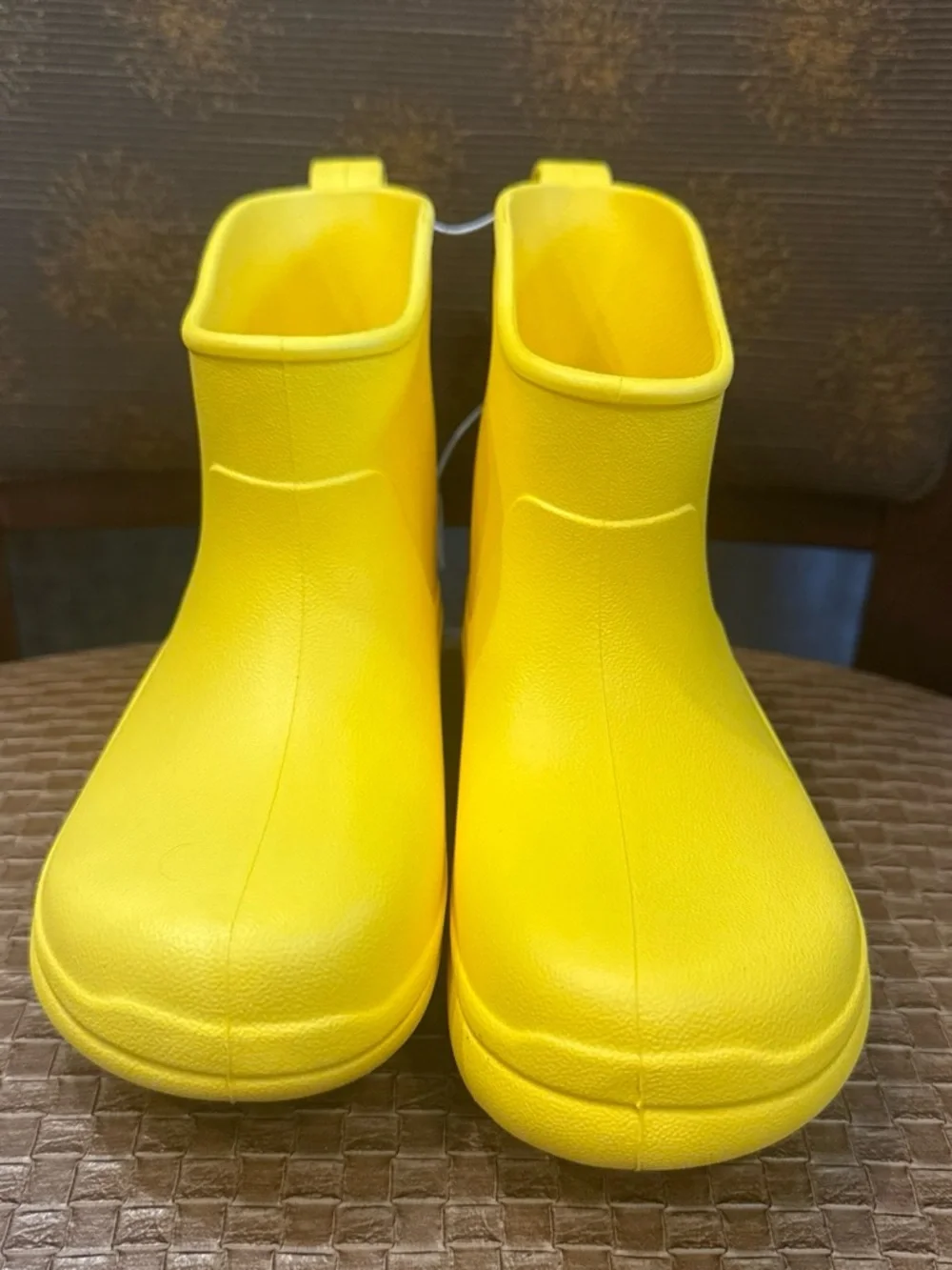 Cat & Jack Bright Yellow Kids Waterproof Rain Boots