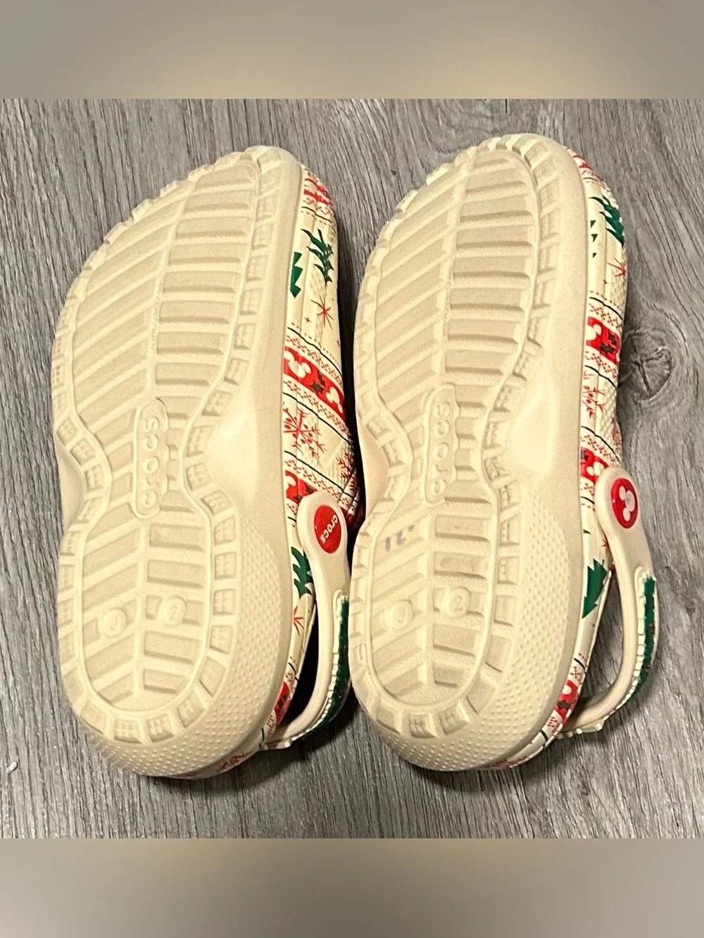 CROCS festive picture holiday