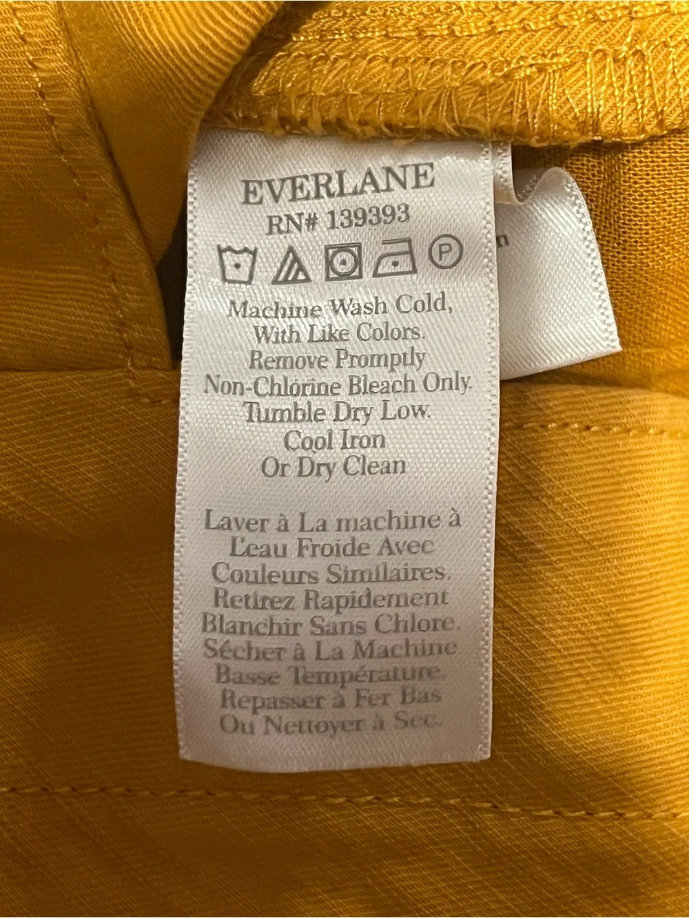Everlane fatigue apron