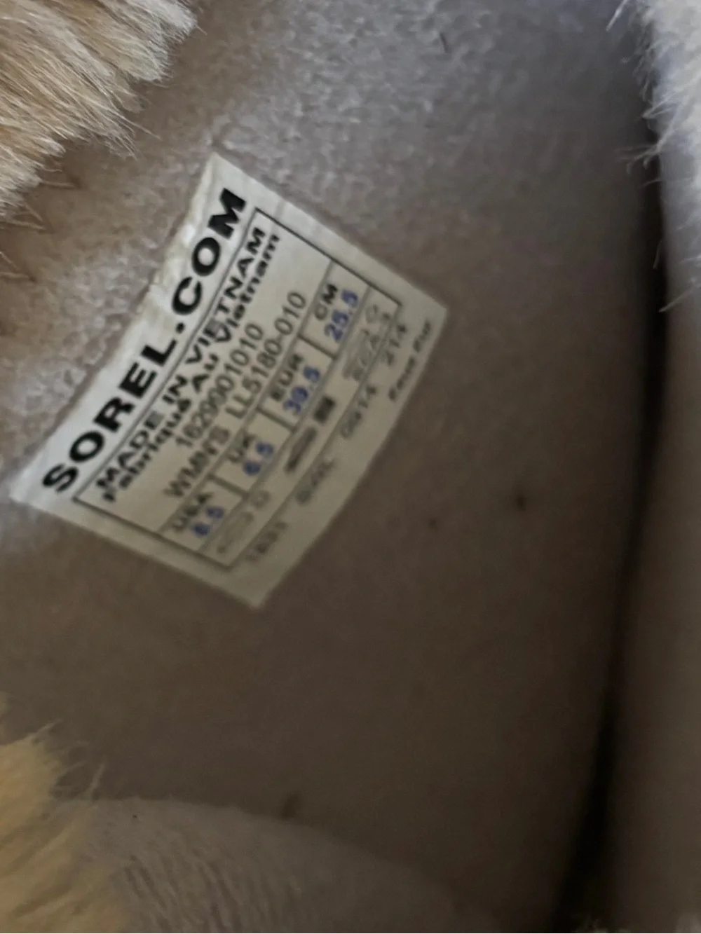 Sorel very good