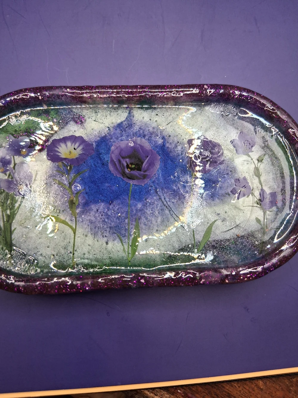 N/A vibrant purple