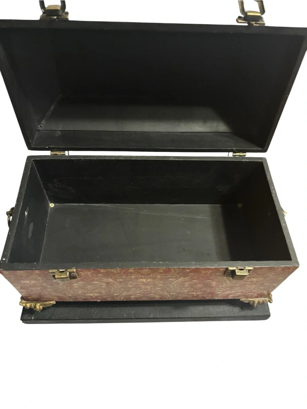 Vintage Court Raymond Waites Hinged Storage Box 10”tall, 12”wide, 6”deep