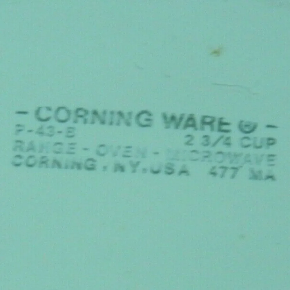 Corningware corning ware