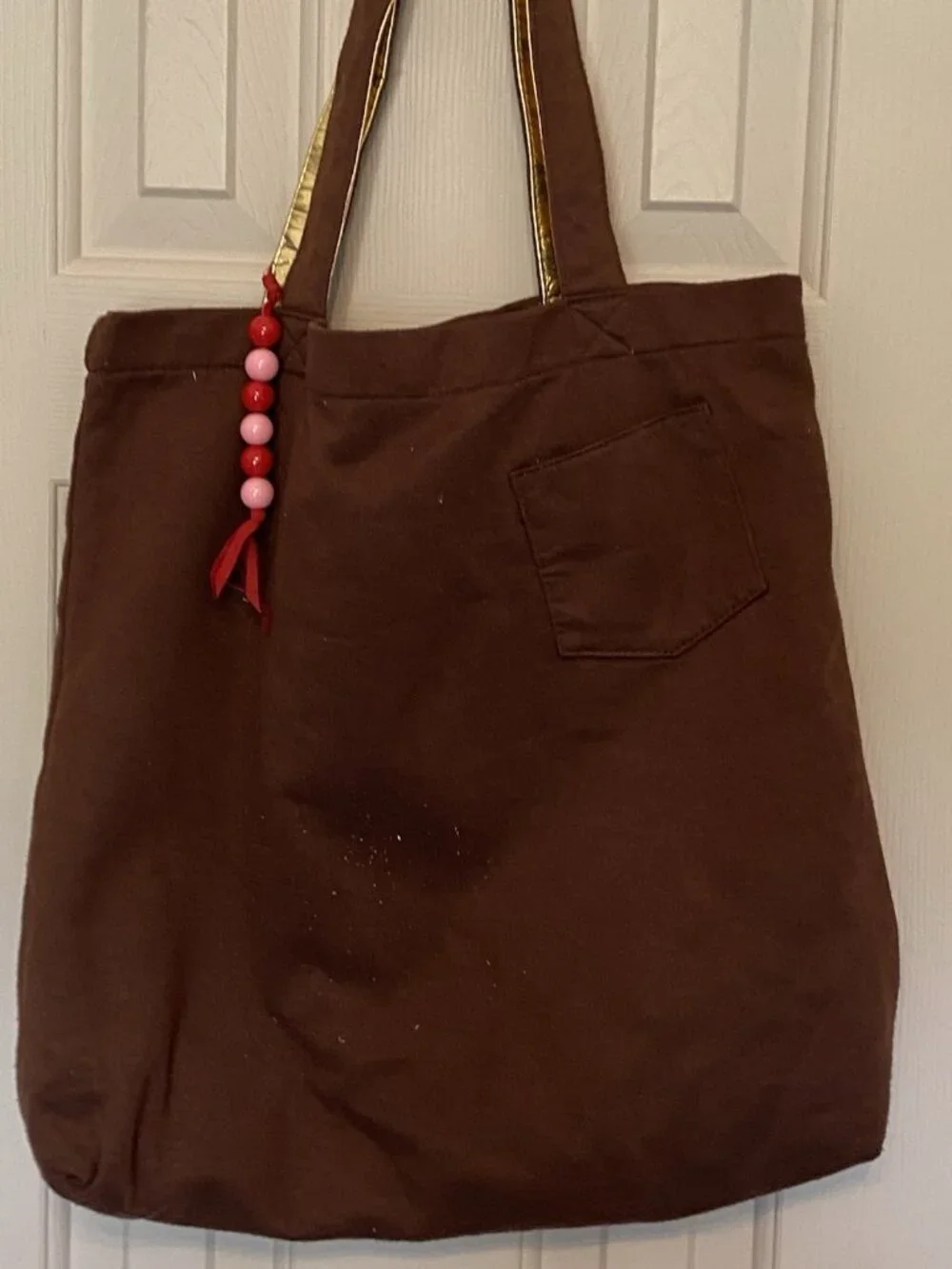Vintage Loop NYC Disney Bambi Lightweight Tote bag bead beaded embellished