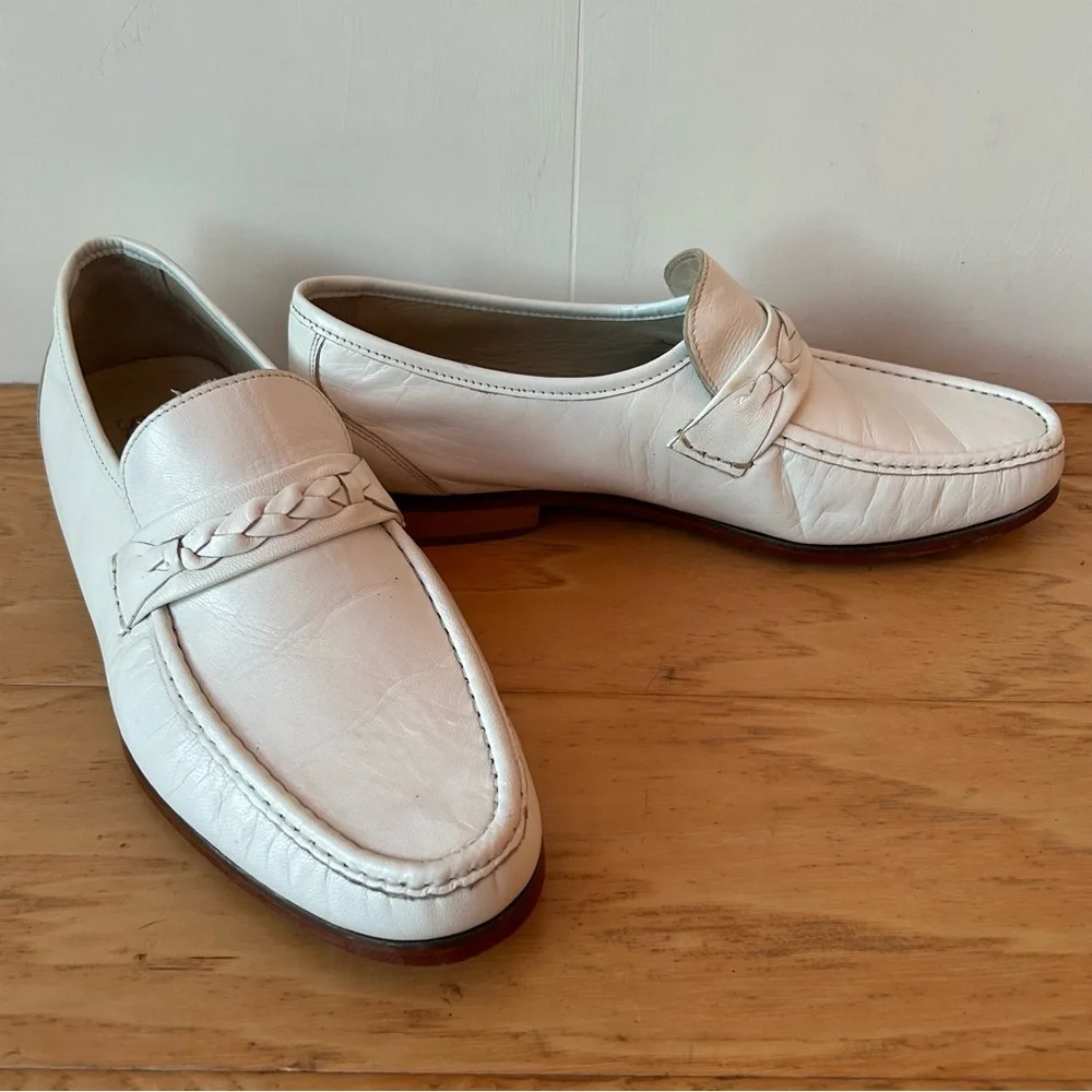 Stafford white leather