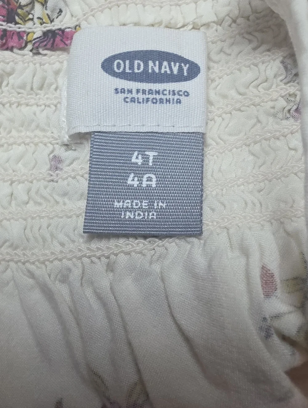 Old Navy floral dress