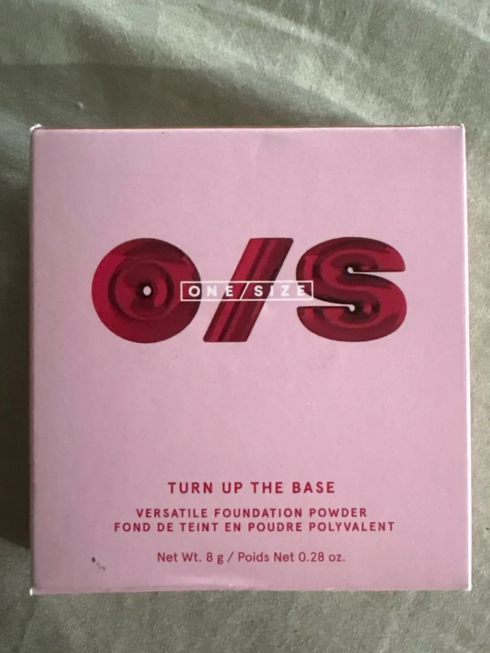 ONE/SIZE Versatile Foundation Powder Compact — Pink Packaging