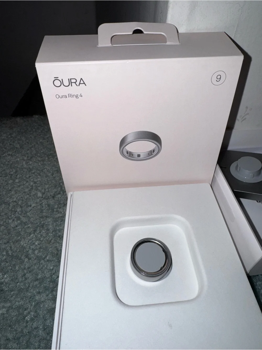 Oura been worn
