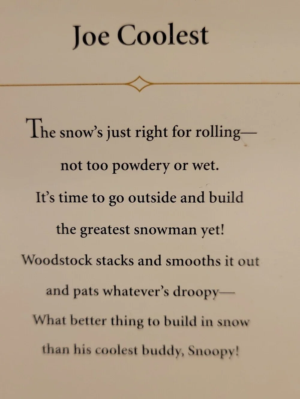 Hallmark keepsake ornament