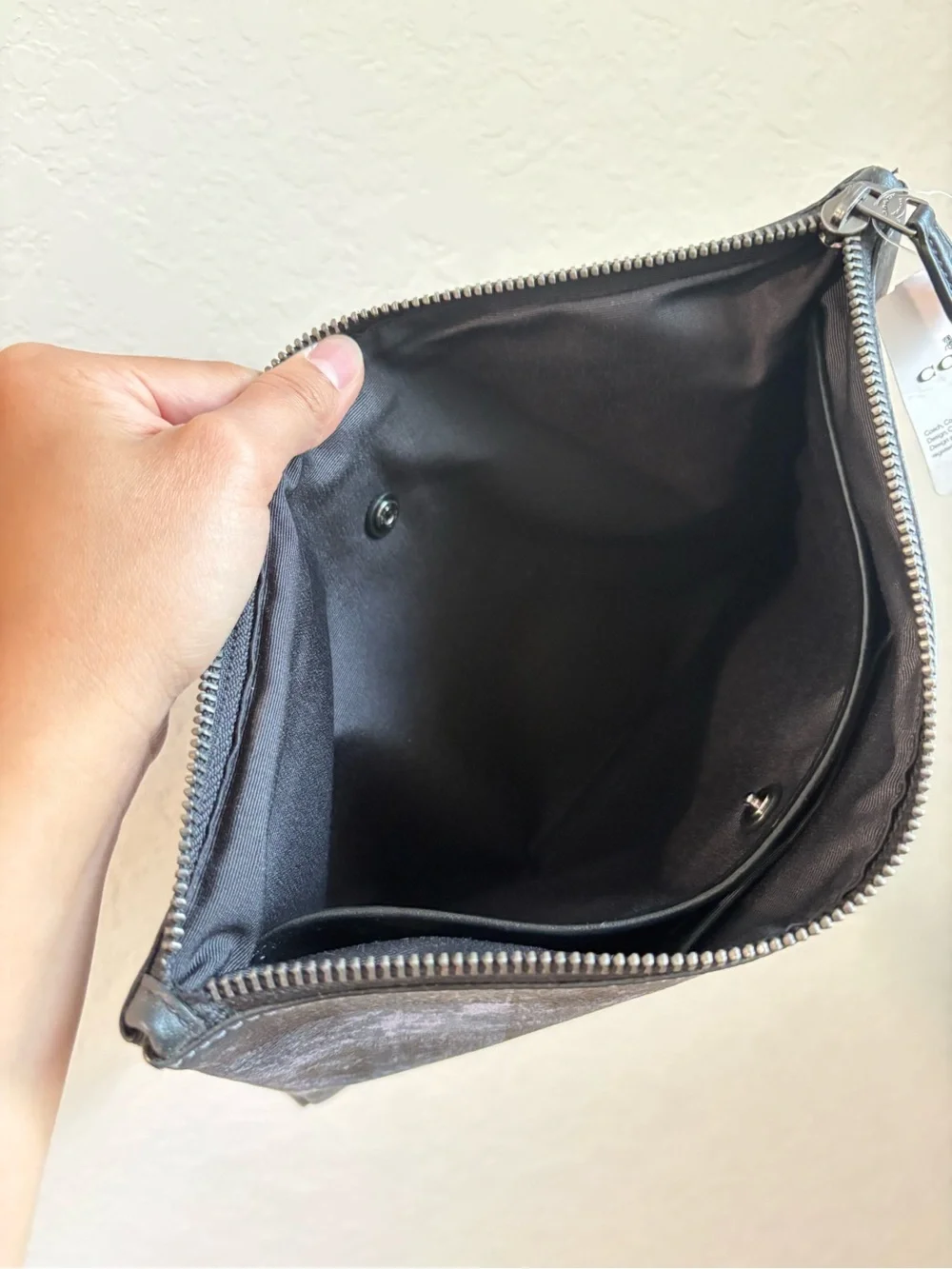 Coach large pouch