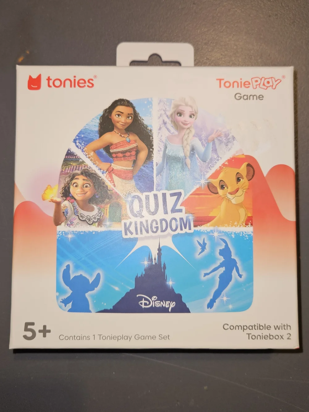 Never Opened ToniePlay Quiz Kingdom Disney Game Set