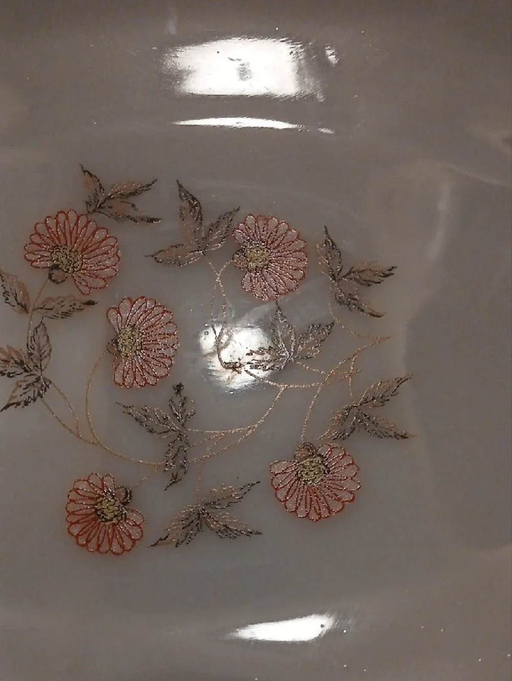 Fire King king floral