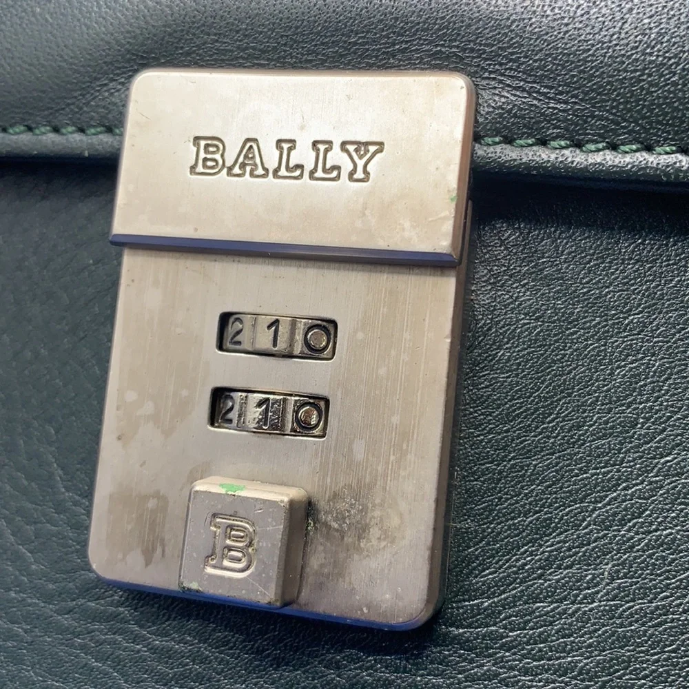 Bally leather designer