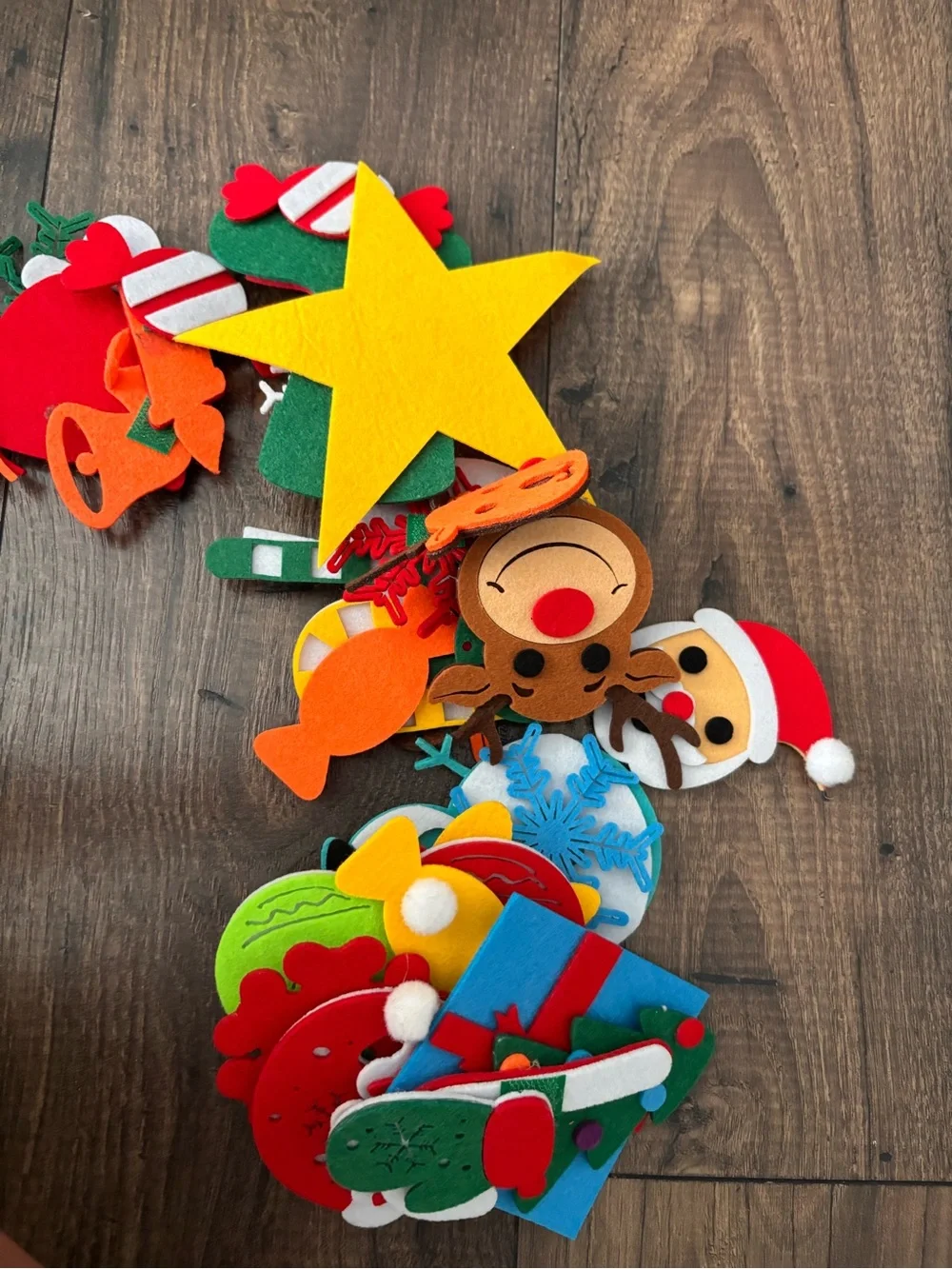 N/A christmas felt pcs