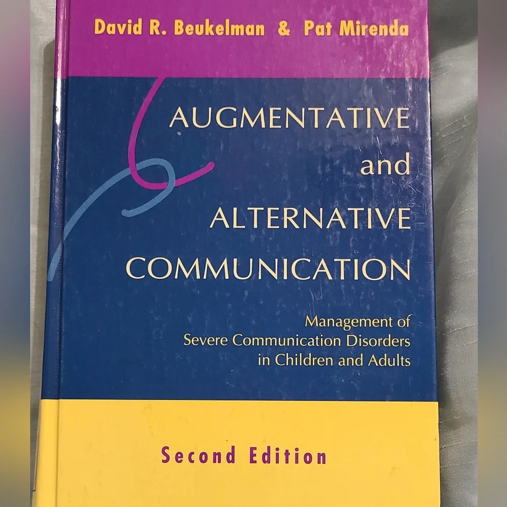 Augmentative and Alternative Communication Book Speech, Special Education