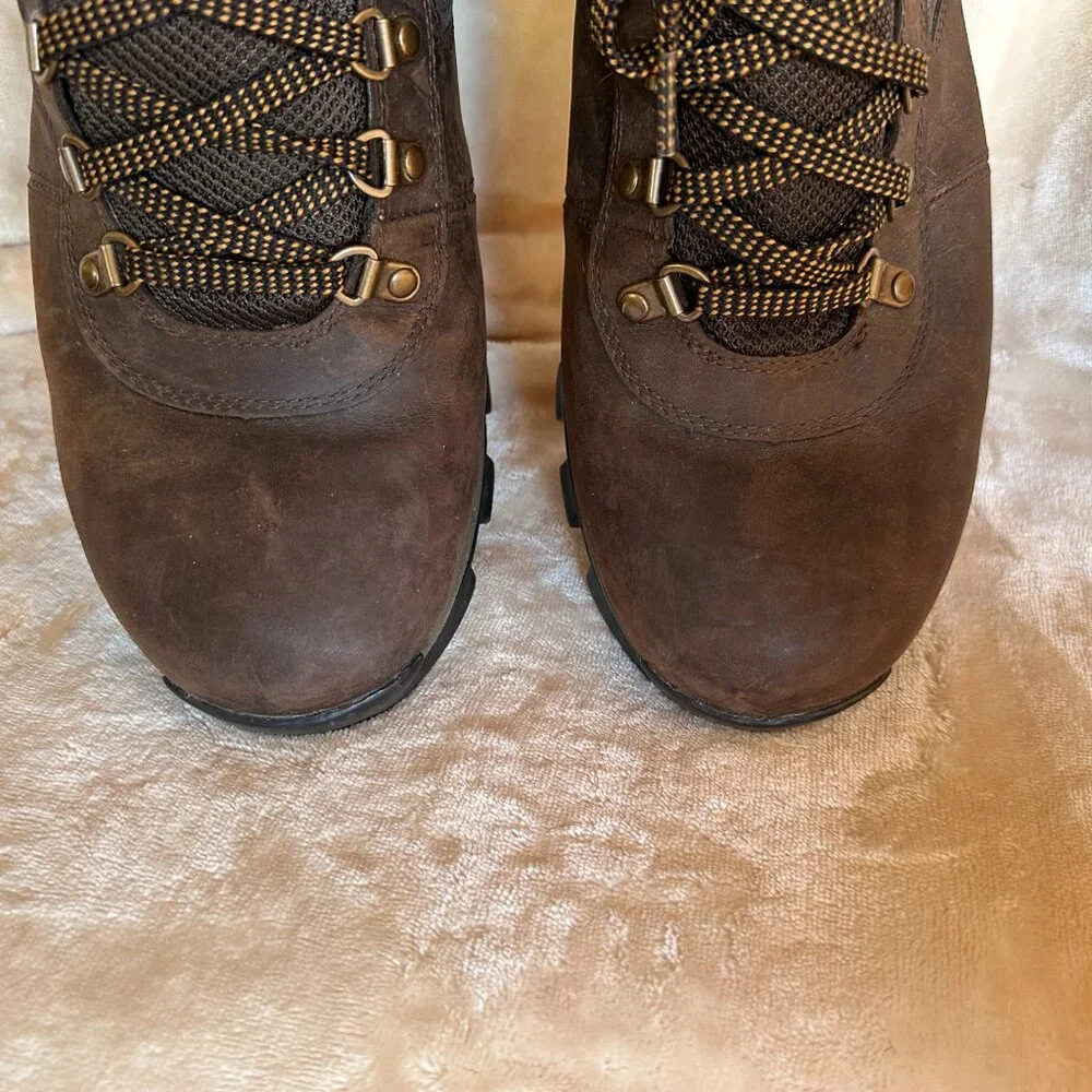 Timberland Mt Maddsen Men's Wide Waterproof Mid Hiking Boots Dark Brown Mens 13W