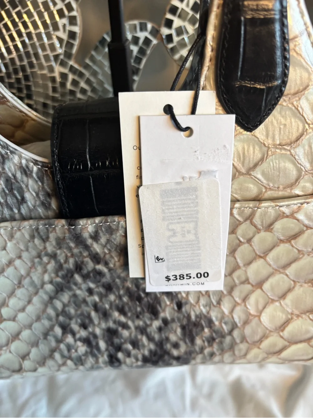 Brahmin polished or finish