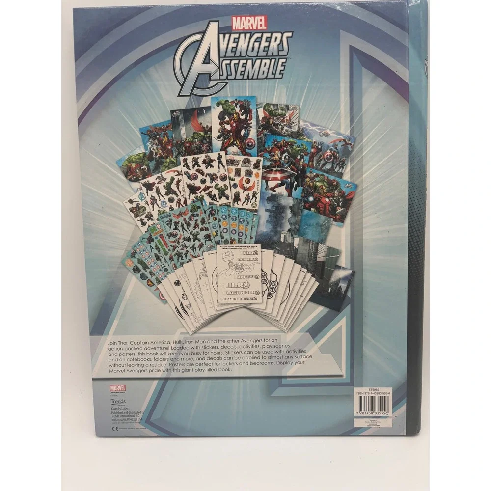 Marvel america decorate book