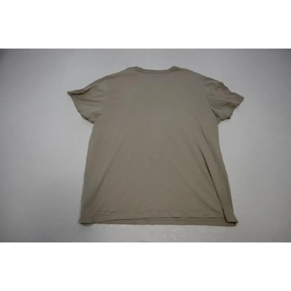 True Religion Graphic Tee Shirt‎ Gray Short Sleeve Casual Mens Size 2XL