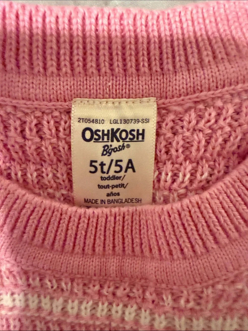 OshKosh Bgosh soft knit
