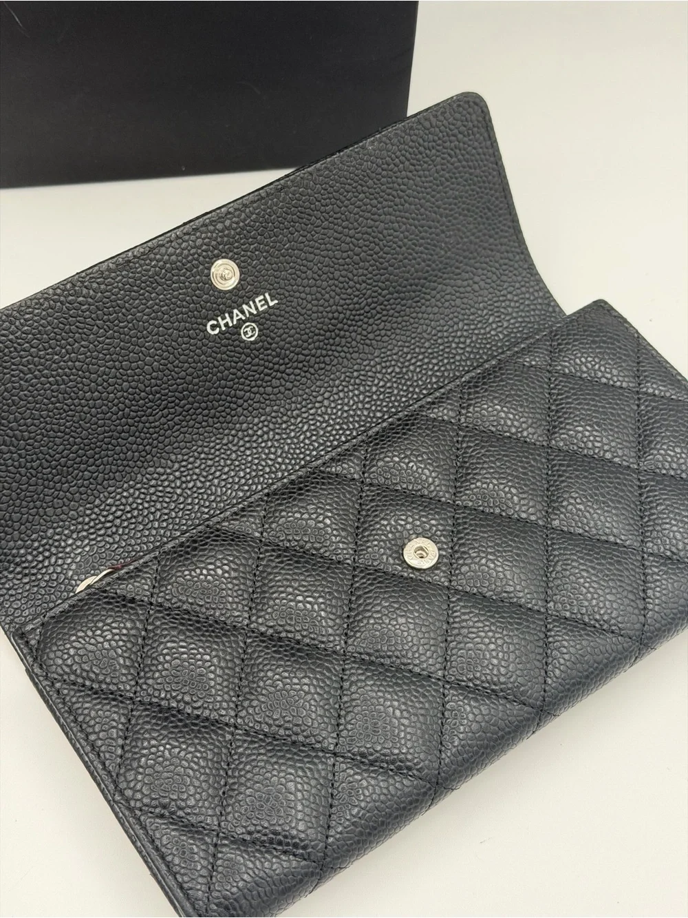 CHANEL authentic black