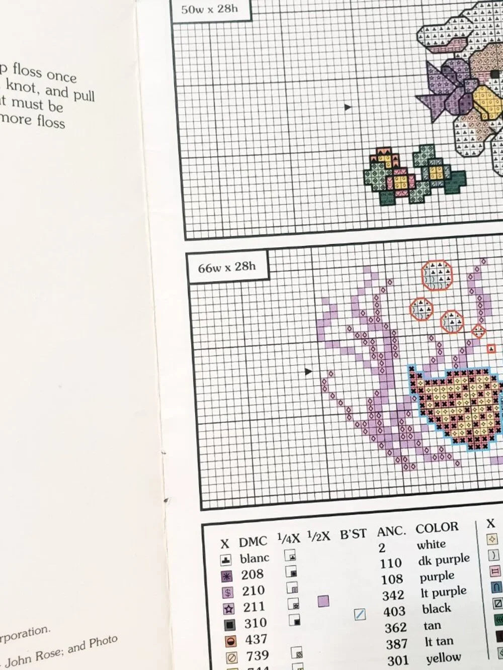 Bibs for Small Friends Cross Stitch Leaflet 3207 Leisure Arts 2000 Panda Bear