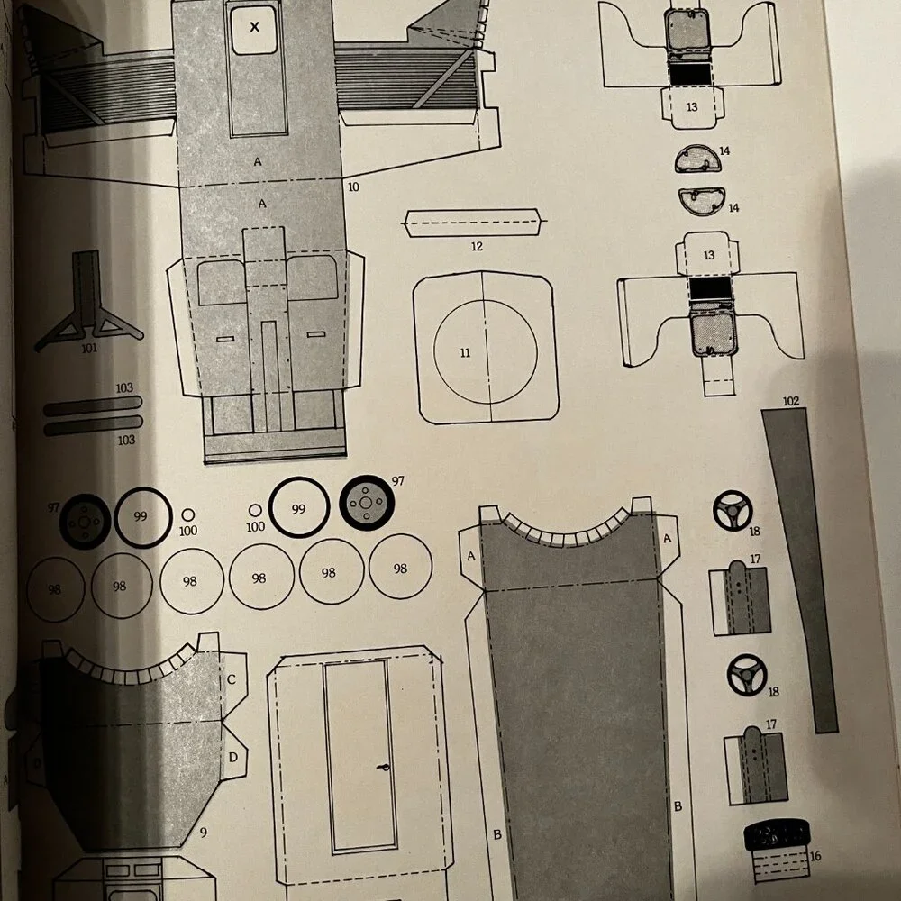 Crown Publishers paper cutout