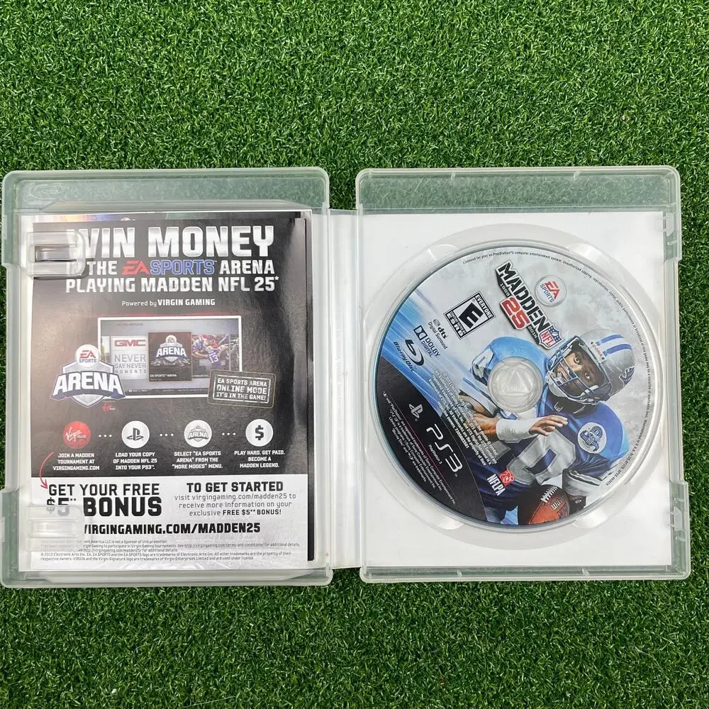 Madden NFL 25 (Sony PlayStation 3, 2013) PS3 Complete CIB