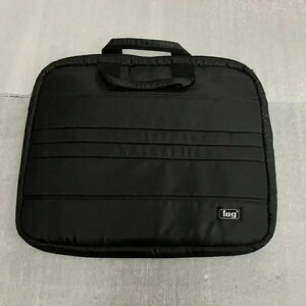 lug Black Men's Laptop Sleeve with Handles