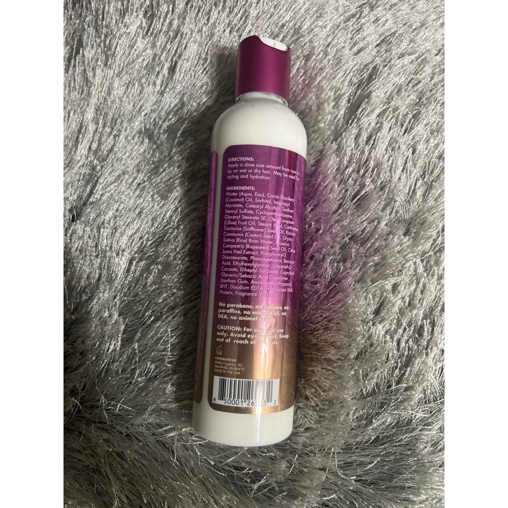 Mielle Organics oil helps styling