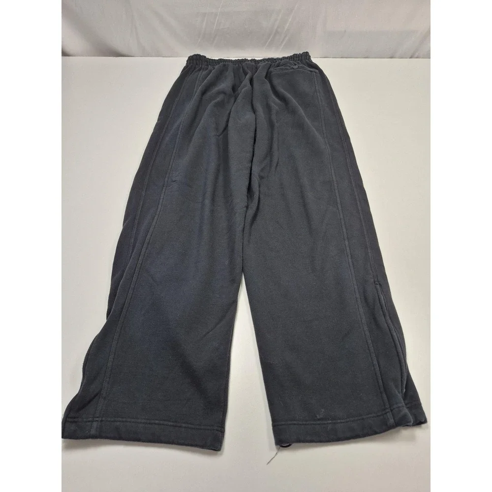 Jordan Sweatpants Mens XL Black Fleece Wide Leg Lounge Pants Jumpman Logo H6TWB