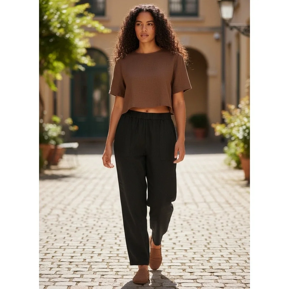 H&M linen blend