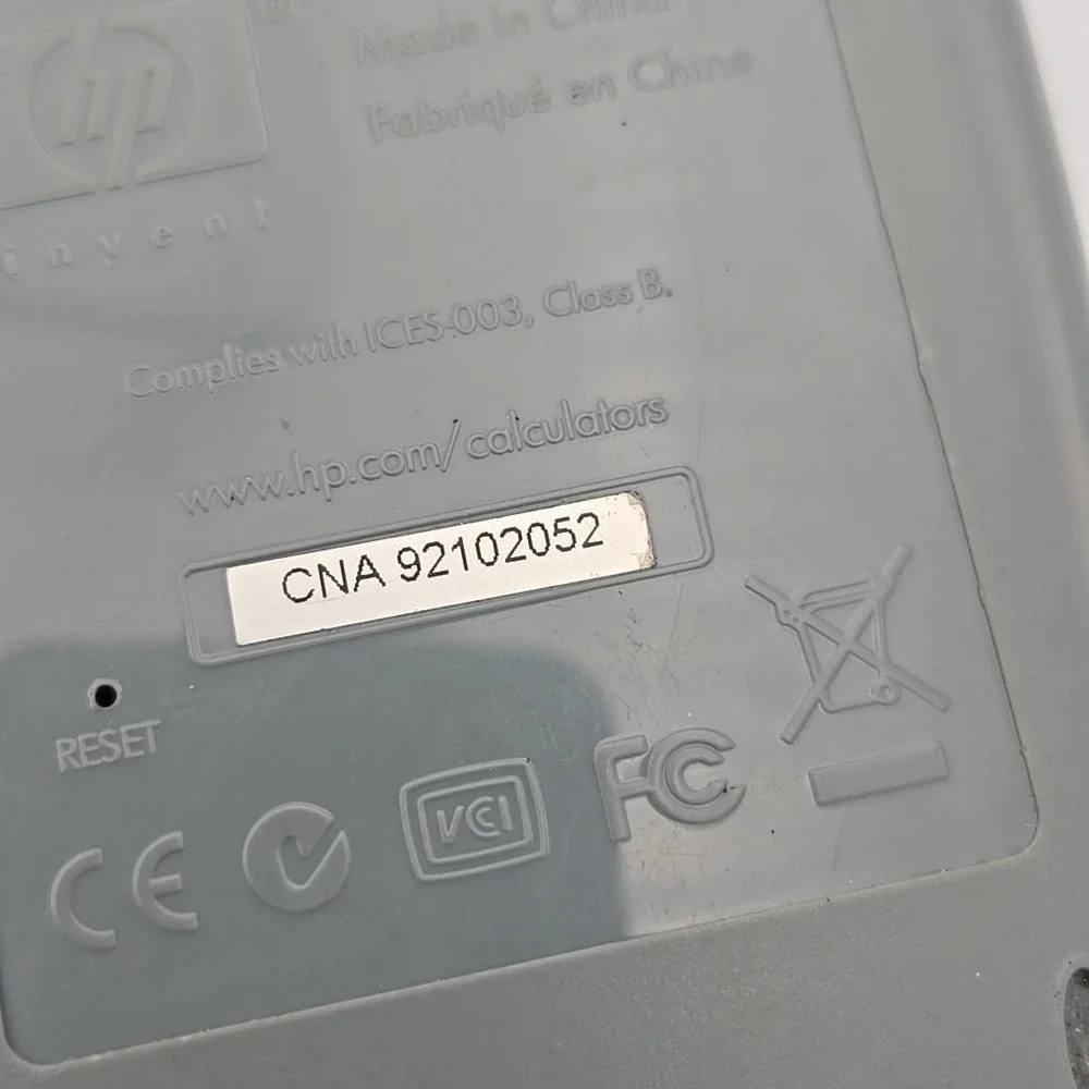 HP 39gs Graphing Calculator Scientific Model with‎ Slide Protective Cover
