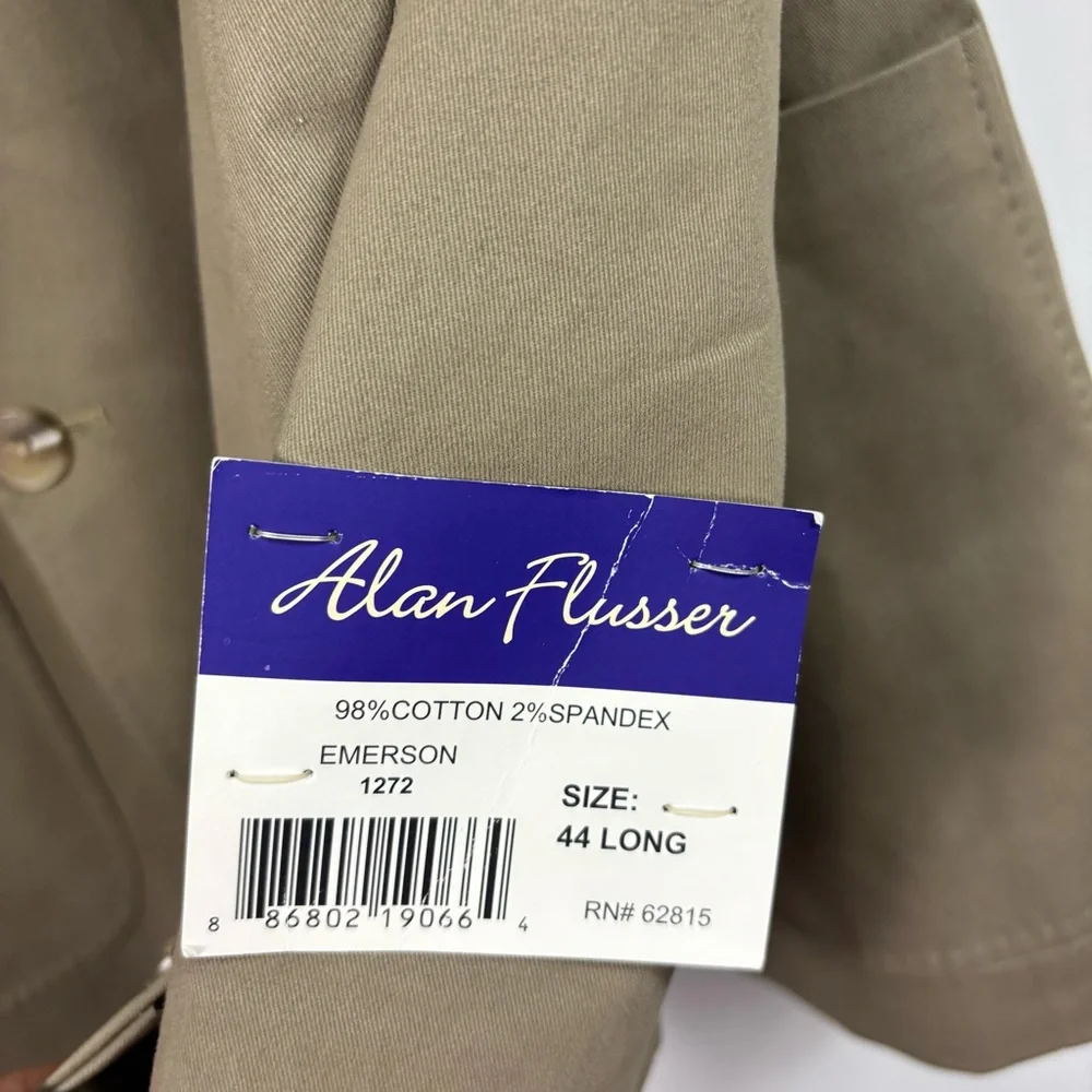 Alan Flusser total new inches