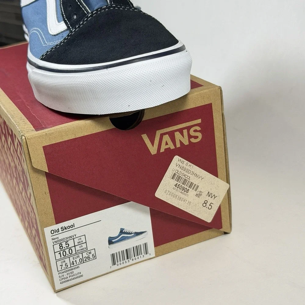 Vans brand size