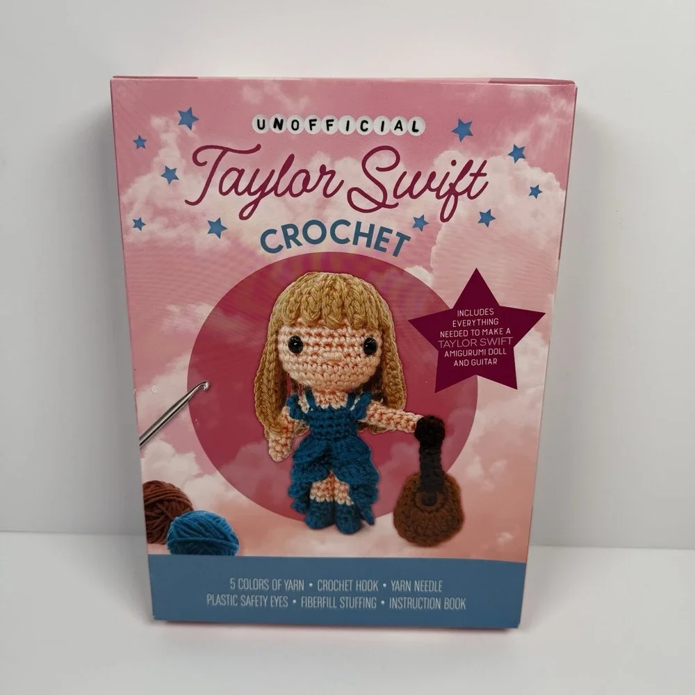 Unofficial Taylor Swift Crochet Kit Craft Singer Guitar Doll NEW‎