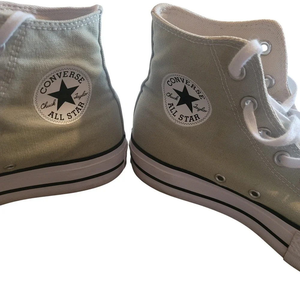 Converse Chuck‎ Taylor All Star Lift High Top Platform Sage Green Sneakers W7