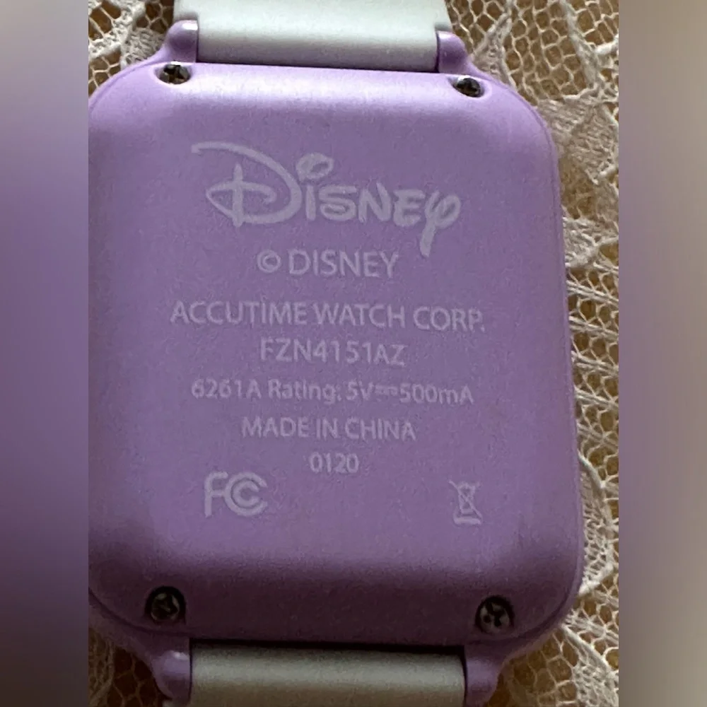 Frozen Themed Blue and Purple Kids Smartwatch ⚠️ charging cables not included