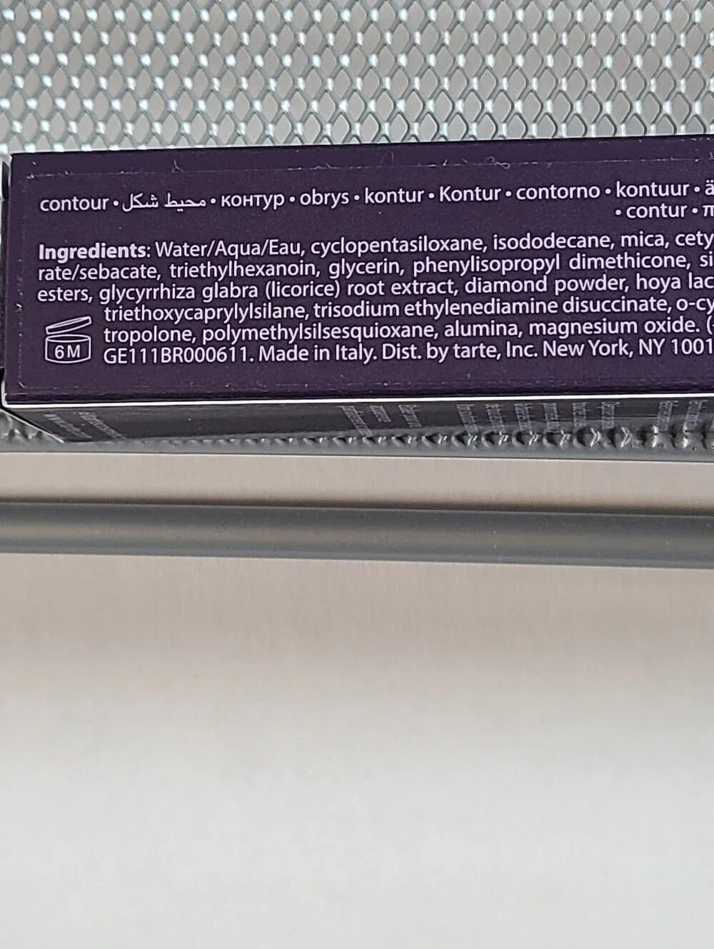 tarte sculpt contour