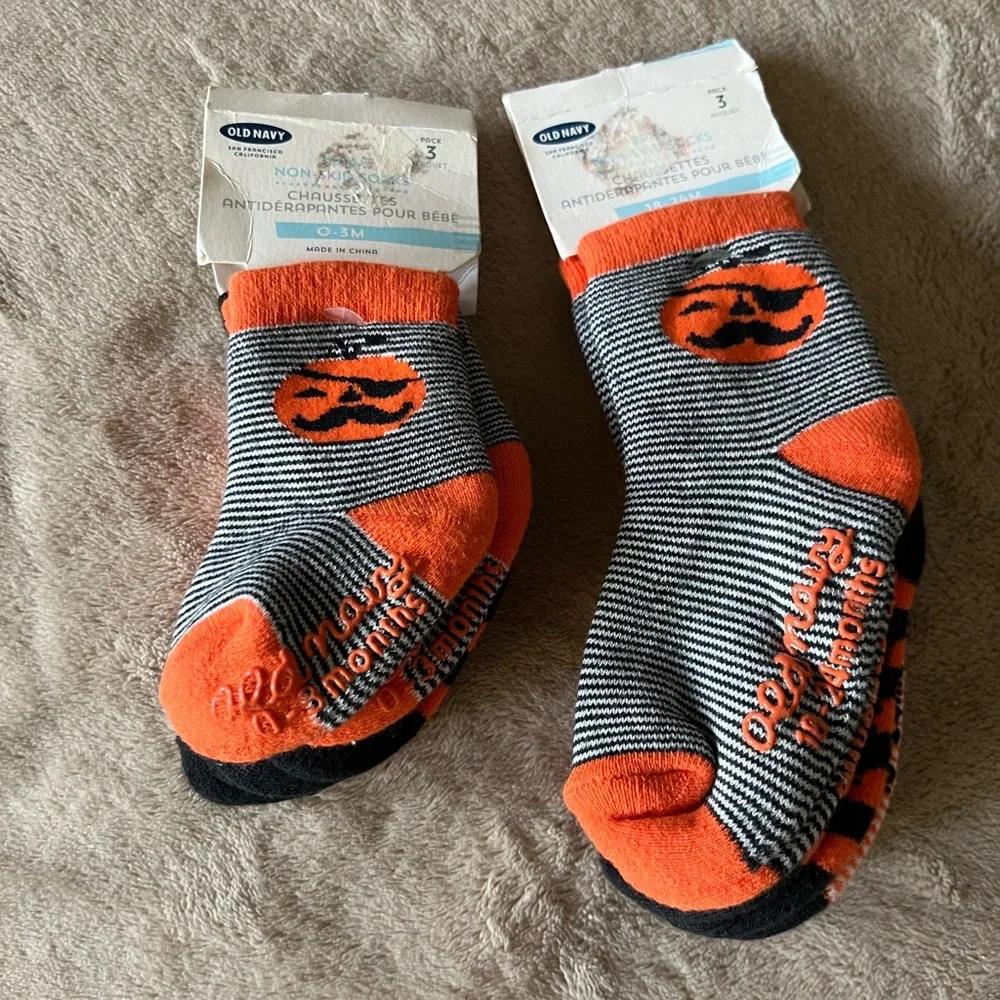 Kids Socks Old Navy 2 packs 6 pairs 3 pairs 18 - 24 months 3pairs 0-3 months