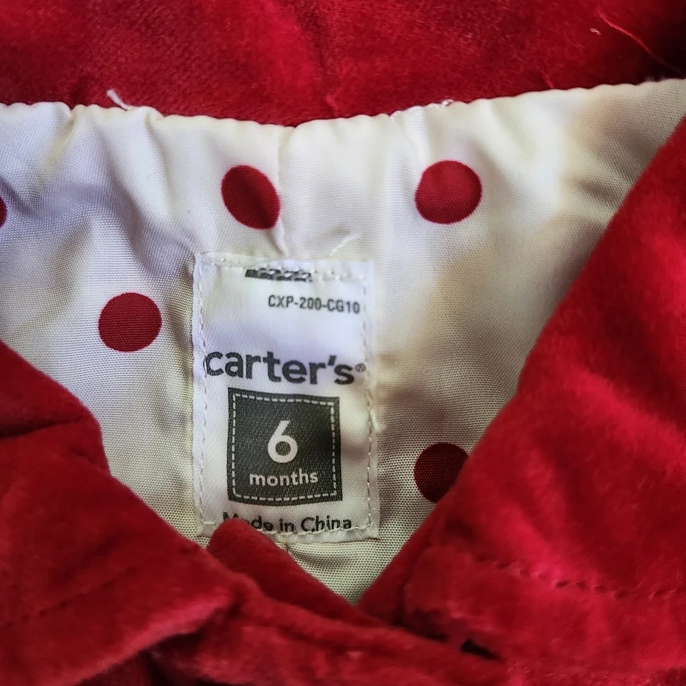 Carters charming red