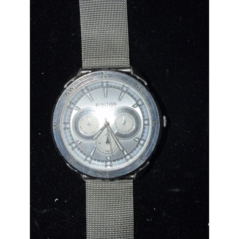 Kenneth Cole Reaction Men's Stainless Steel Mesh Bracelet‎ Watch 10030937 (5434)