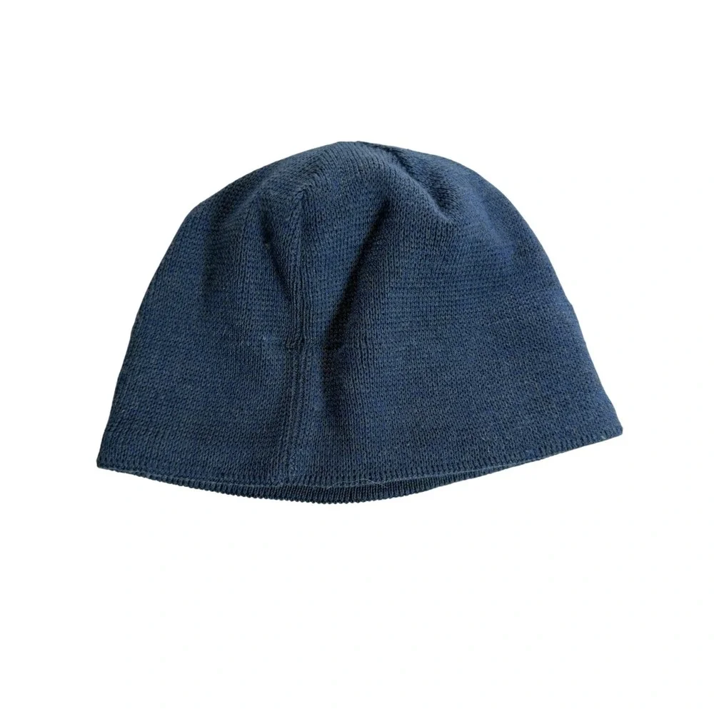 The North Face beanie unisex blue fleece lining