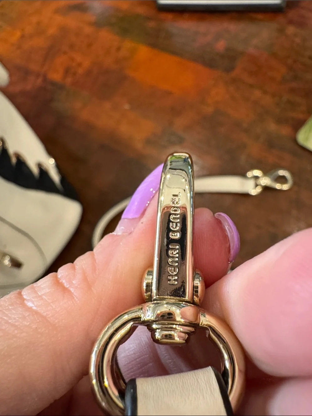 henri bendel elegant white