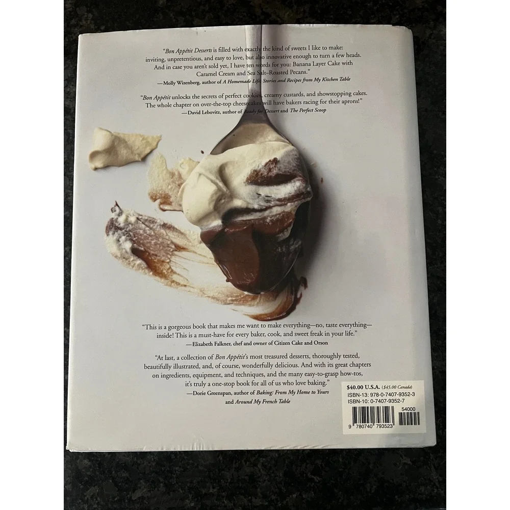 Bon Appetit food desserts title